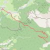 Lus la Croix Haute - Col des Tours (Grande Traversée des Préalpes) GPS track, route, trail