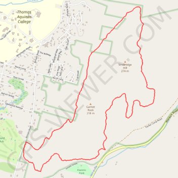 Northfield Trail Running GPS track, route, trail
