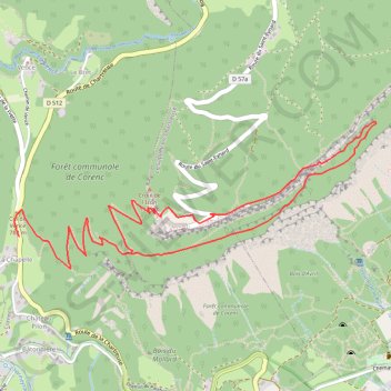 Le Saint Eynard GPS track, route, trail
