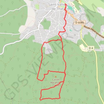 Saint-Vallier-de-Thiey GPS track, route, trail