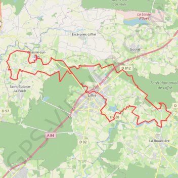 VTT2021 44 kms GPS track, route, trail