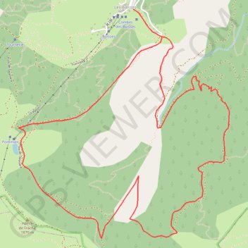 Le Bois du Larzé GPS track, route, trail