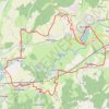 Circuit marnay-source des roches GPS track, route, trail