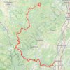 GTA StAgreve_Lac Devesset_Les Estables GPS track, route, trail