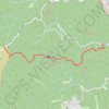 Marche Thann retour GPS track, route, trail