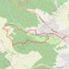 Saulny GPS track, route, trail