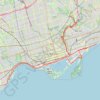 Toronto - Lower Don River Trail - Balmy Beach - Lakeshore Village GPS track, route, trail
