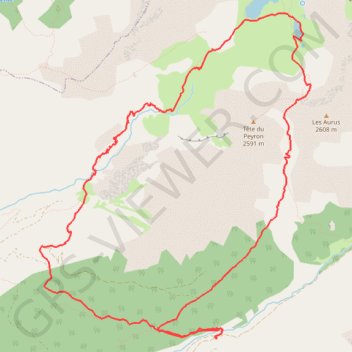 Lac de l'Ascension GPS track, route, trail