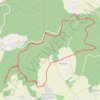 Circuit du chasseur GPS track, route, trail