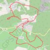 Saint Victor des Oules GPS track, route, trail