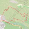 Habitat préhistorique du Revest et de la vallée de Dardennes GPS track, route, trail