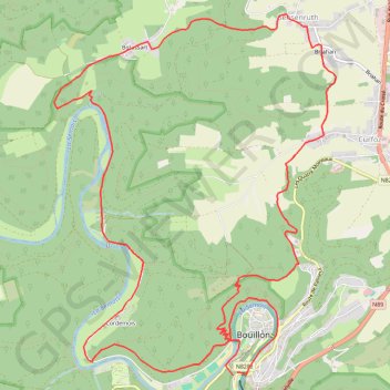 CGT - promenade de l'Epine au Tombeau du Géant GPS track, route, trail