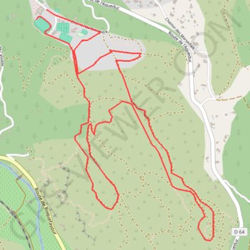 La Roquefavourette GPS track, route, trail