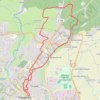 Fougères GPS track, route, trail
