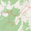 La Teysachaux à ski de rando GPS track, route, trail