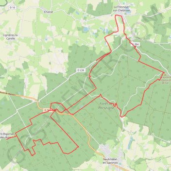 La Laurent Brochard GPS track, route, trail