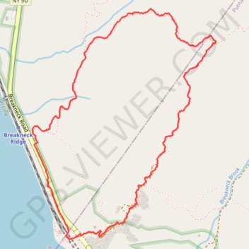 Breakneck Trails Loop GPS track, route, trail