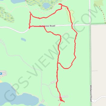 Holly State Recreation Area GPS track, route, trail