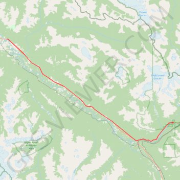 McBride - Mount Robson Provincial Park GPS track, route, trail
