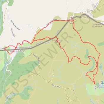 Pic Iguzki depuis le col des Veaux GPS track, route, trail