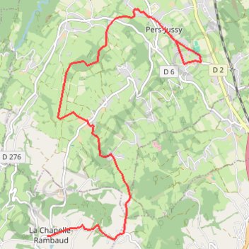 La Persjussienne GPS track, route, trail