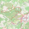 La bataille du Boulou par les vignes de Passa et le col de Saint Luc GPS track, route, trail