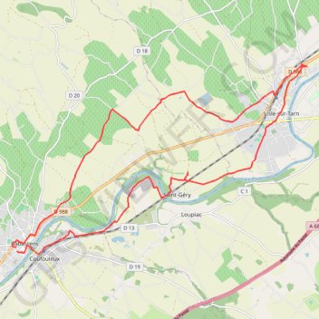 GPX from FIT GPS track, route, trail