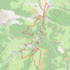 Plateau de Lhers, depusi Accous GPS track, route, trail