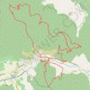 Gorodel, Combe de Baïn, Piemard (Drôme) GPS track, route, trail