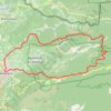 Malaucene - col du comte - combe de Comenrige GPS track, route, trail