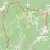 MANDAGOUT - PRACOUSTAL PAR LA TOUREILLE GPS track, route, trail