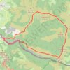 Dantxaria Col des Trois Croix Gorospil GPS track, route, trail