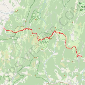 Col du Rousset - Peyrus GPS track, route, trail