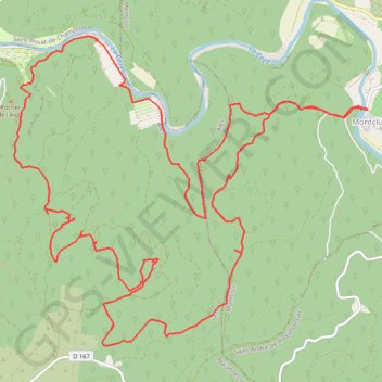 La Dent du Serret GPS track, route, trail