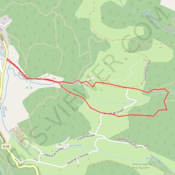 Le Chemin des Moines GPS track, route, trail