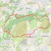 Les coteaux du plateau de Lachaud - Châteaugay GPS track, route, trail