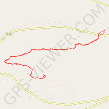 Bear Hollow Trail GPS track, route, trail