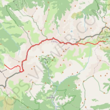 Les Isards - J6 GPS track, route, trail
