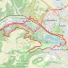 Le sentier Jean Montmey - Tour du Lac Kir GPS track, route, trail