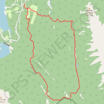 Whiskey Jack, Tyrwhitt, Elk Pass, Fox Creek and Moraine Trails Loop GPS track, route, trail