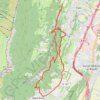 Rochers de la Bourgeoise (Vercors) GPS track, route, trail