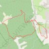 Course du Glandasse 210616 MBR GPS track, route, trail