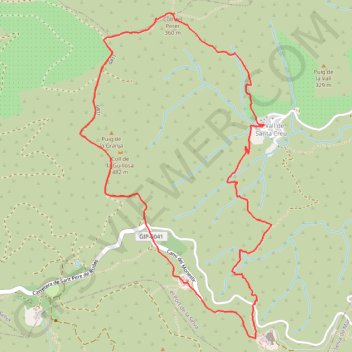 Itinerari personalitzat GPS track, route, trail