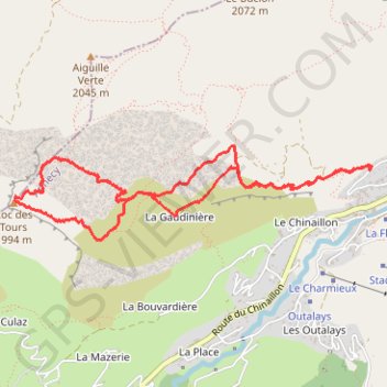 Roc des Tours (Bornes) GPS track, route, trail