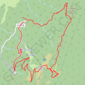 Lac des Tavernes en boucle (Belledonne) GPS track, route, trail