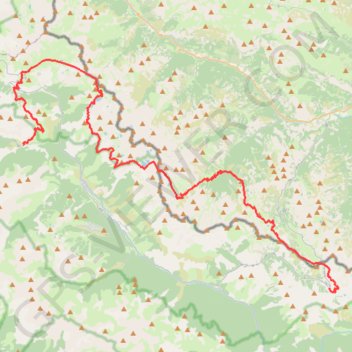 Mercantour Ouest GPS track, route, trail
