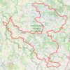 Tour du Pays de la Brenne (Vienne, Indre, Indre-et-Loire) GPS track, route, trail