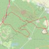 Abbaye de Chaalis - Butte aux Gens d'Armes - Forêt d'Ermenonville GPS track, route, trail