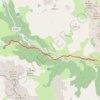 Névache, refuge du Chardonnet GPS track, route, trail