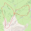 Plateau de Peyre Haute GPS track, route, trail